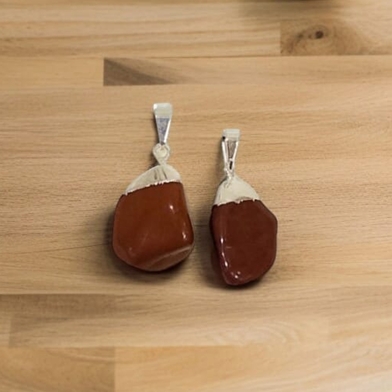 Dije Gema Jaspe Rojo