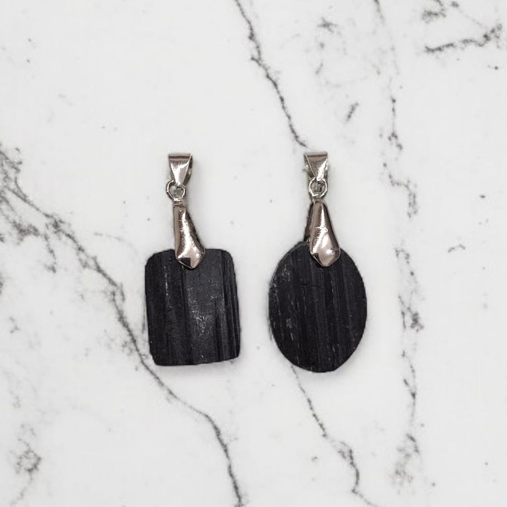 Dije Gema Turmalina Negra