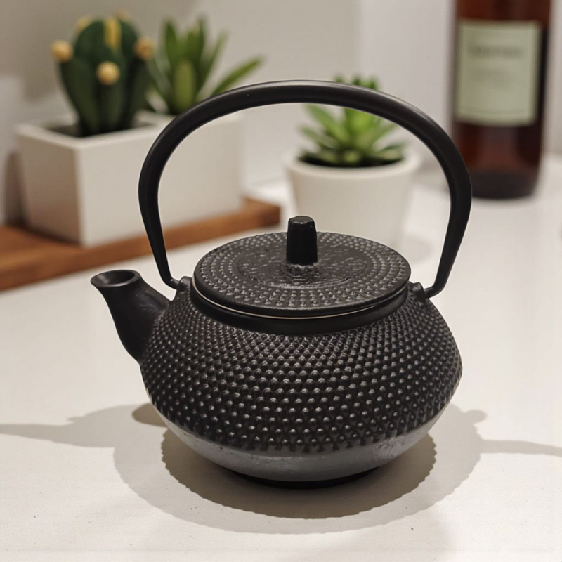 Tetera Negra Hierro Fundido 300ml