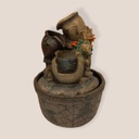 Fuente de Agua con Luz LED 18cm