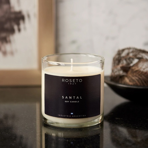 Vela Aromática Roseto Santal 250gr