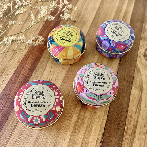 Bálsamo Labial en Lata, Sentida Botánica