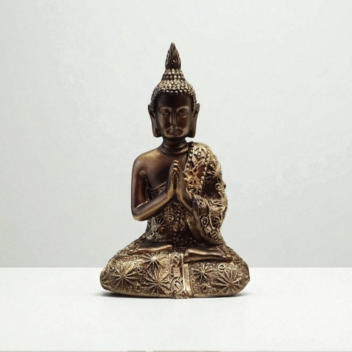 Buda Color Bronce Modelo N°2 8cm