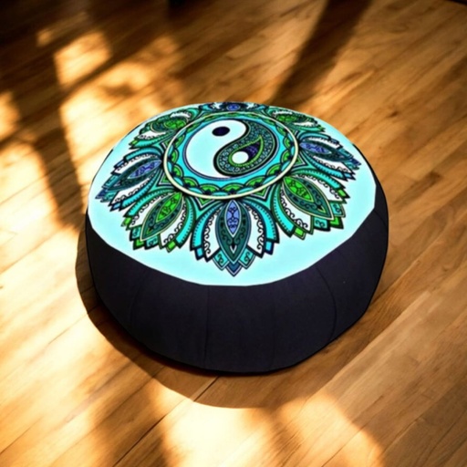 Zafu Estampado con Yin Yang 30cm