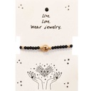 Pulsera Negra Smile
