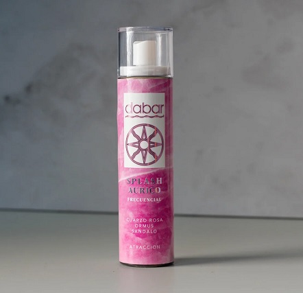Splash Aurico Frecuencial, Atracción (Cuarzo Rosa, Ormus, Sándalo), Dabar x100ml