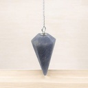 Péndulo Gema Cuarzo Azul