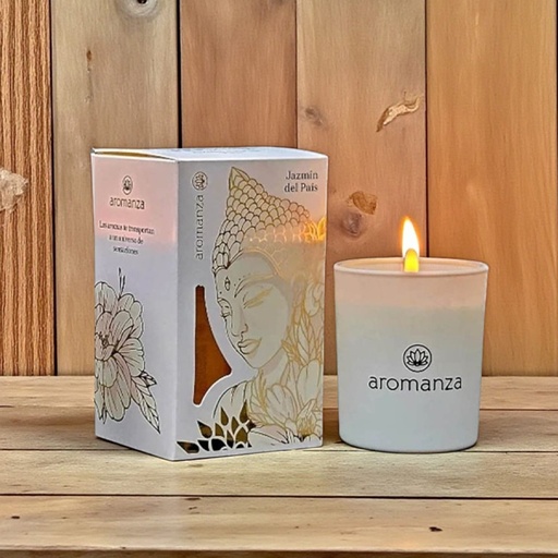 Vela Aromatica Premium Jazmin del Pais, Aromanza