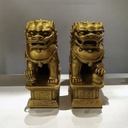 Perros Fu Dorado 11cm