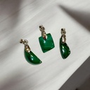 Dije Gema Malaquita Modelos Varios Chicos