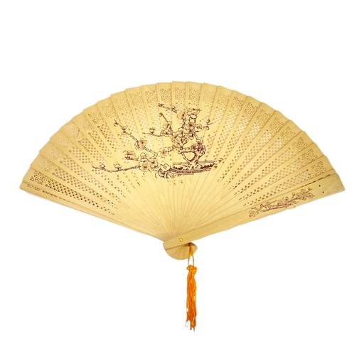 Abanico Madera 40cm Modelos Varios