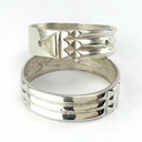 Anillo Atlante Plata 925 N° 28