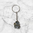 Llavero Piedra Onix Cielo en Bruto