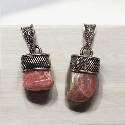 Dije Gema Rodocrosita con Guarda