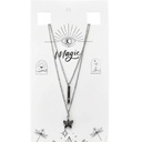 Collar Doble con Mariposa