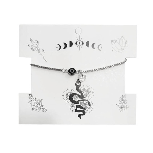 Pulsera Trendy Ojo Turco con Corazon