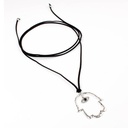 Collar Gamuza Corbatero Esoteric Hamsa