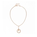 Collar Largo Golden Circle