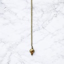 Pendulo Mermet Bronce