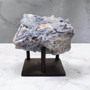 Cianita Azul en Matriz 8.5cm con Base