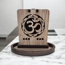 Cascada de Humo Madera Om Colores Varios 13cm