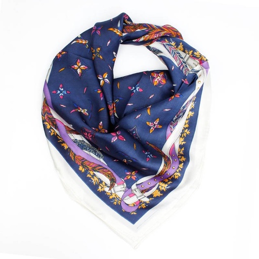 Pañuelo Feathers 70x70cm