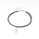 Collar Choker con Serpiente Oliva